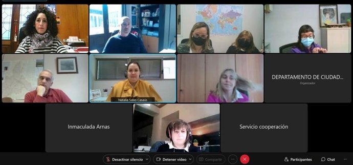 Reunión online del Comite de Emergencias de Aragón.