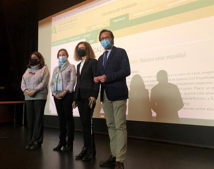 Presentación de la unión de los programas Aula de Cine y Filmoteca de Andalucía