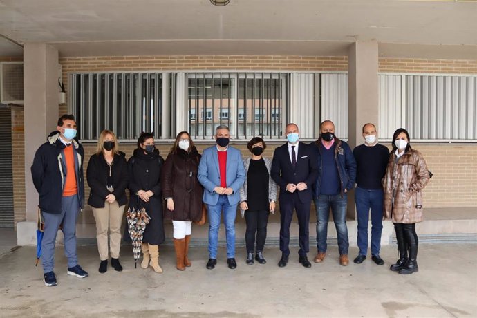 Visita al IES Santa Teresa.