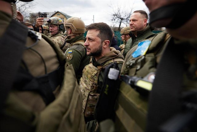 El presidente ucraniano, Volodomir Zelenski.