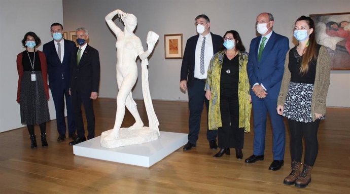 Una de las piezas de la exposición 'Entre lo visible y lo invisible' que abrirán al público el Museo de Bellas Artes de Bilbao y Fundación Iberdrola