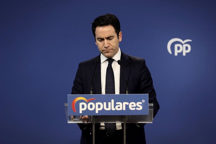 Archivo - El exsecretario general del Partido Popular, Teodoro García Egea 