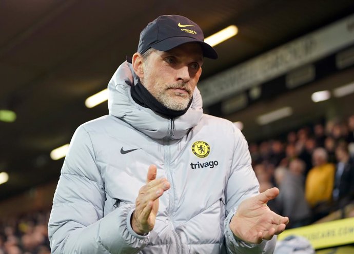 10 March 2022, United Kingdom, Norwich: Chelsea manager Thomas Tuchel reacts during the English Premier League soccer match between Norwich City and Chelsea at Carrow Road. Photo: Joe Giddens/PA Wire/dpa