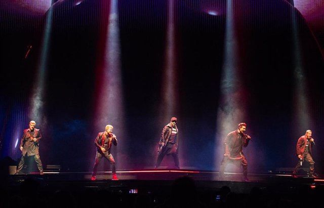 Archivo - 21 May 2019, Lower Saxony, Hanover: US pop band Backstreet boys preform on stage at TUI Arena during their German tour. Photo: Christophe Gateau/dpa
