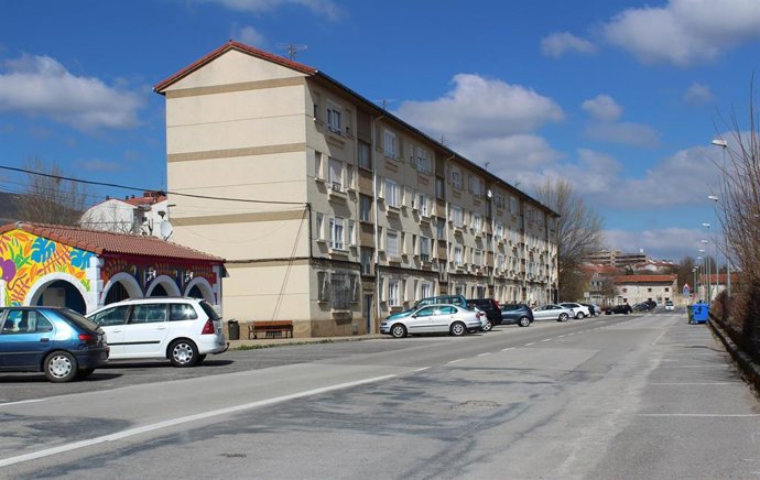 Archivo - Una calle de Reinosa