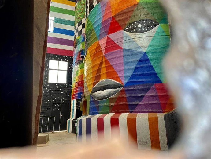 Archivo - Diseño creado por Okuda San Miguel.