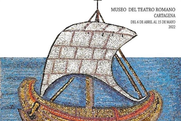 Cartel de la exposición El umbral del Imperio. Nuevas miradas a la Hispania bizantina, en el Museo del teatro Romano