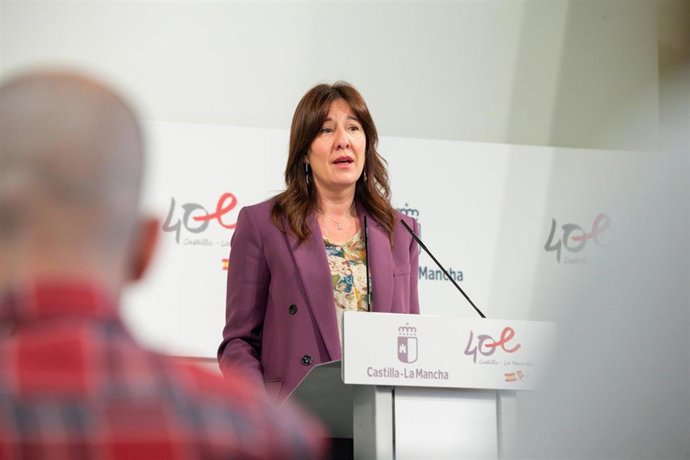 La consejera de Igualdad y portavoz del Gobierno de C-LM, Blanca Fernández