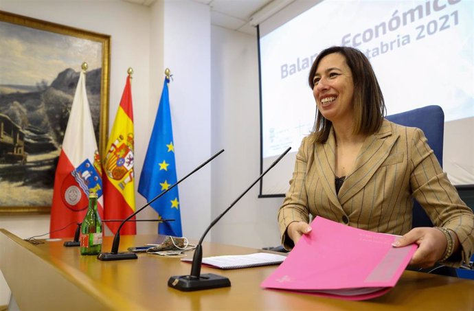 La consejera de Economía y Hacienda, María Sánchez