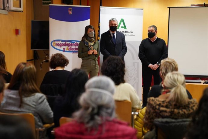 Acto en el servicio provincial de drogodependencias