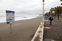 El alcalde de Málaga pide a Costas "soluciones estructurales" en las playas para evitar reparaciones tras cada temporal