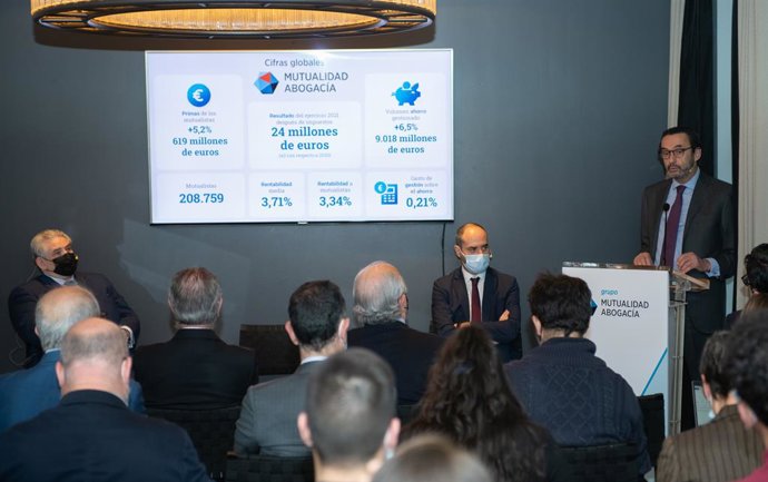 Presentación de los resultados de Mutualidad de la Abogacía.