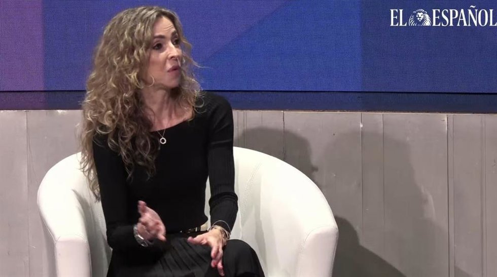 La directora general de Openbank, Patricia Benito, durante su intervención en la tercera jornada del II Foro Económico Español 'Wake Up Spain', organizado por El Español, Invertia y D+I.