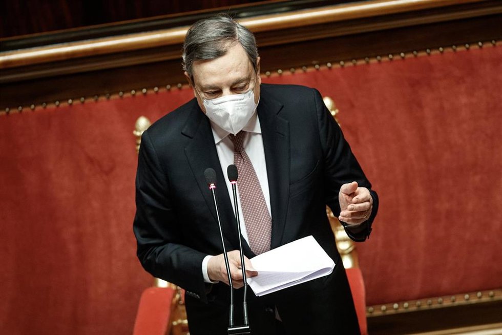 Mario Draghi, primer ministro de Italia