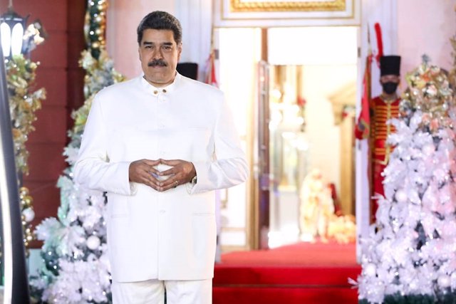 Archivo - Mensaje de fin de año del presidente de Venezuela, Nicolás Maduro.