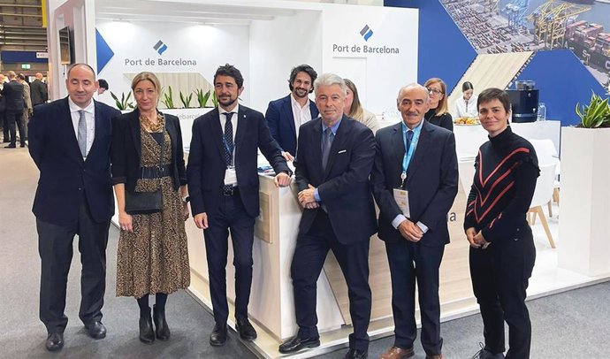 La delegación del Puerto de Barcelona desplazada a Fruit Logistica.