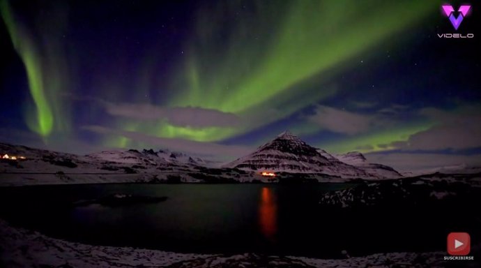 Así son las increíbles auroras boreales en Islandia