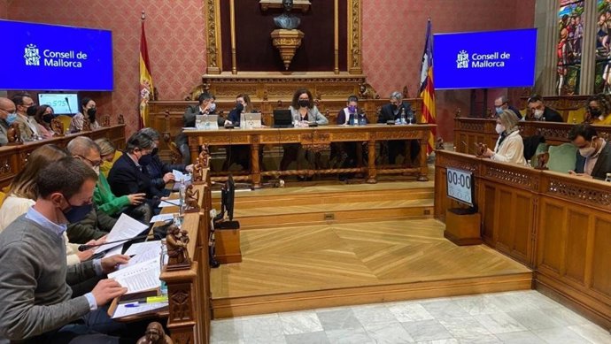 Pleno del Consell de Mallorca.