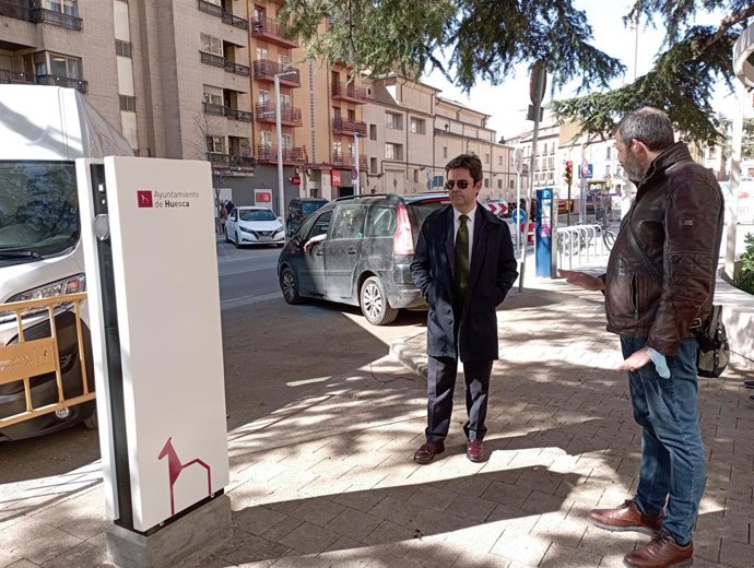 Dos de los puntos de recarga se sitúan en el paseo de Ramón y Cajal