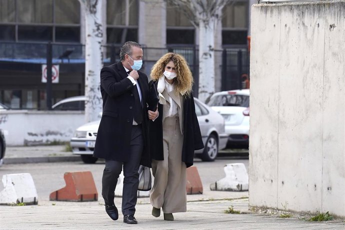 Yolanda García Cereceda acude al juicio por 'Tándem' sobre el comisario jubilado José Manuel Villarejo, en la Audiencia Nacional