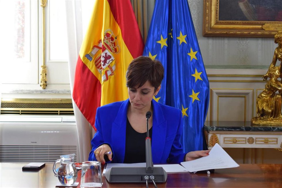 La ministra de Política Territorial y portavoz del Gobierno, Isabel Rodríguez.