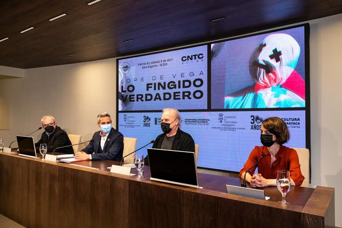 Presentación de 'Lo fingido verdadero' en el Palacio de Festivales