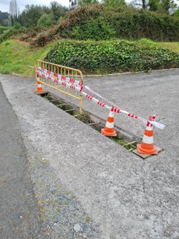La sustracción de las rejas de alcantarillado han provocado el cierre temporal de algunas vías de Berdongo.