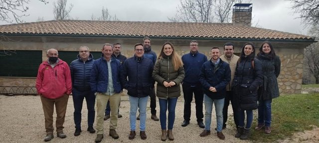 Visita al área recreativa de Fuenmayor.