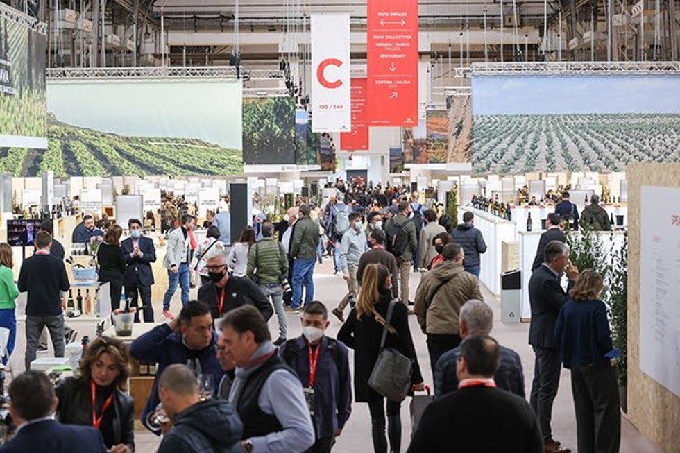 Momento de la Barcelona Wine Week.