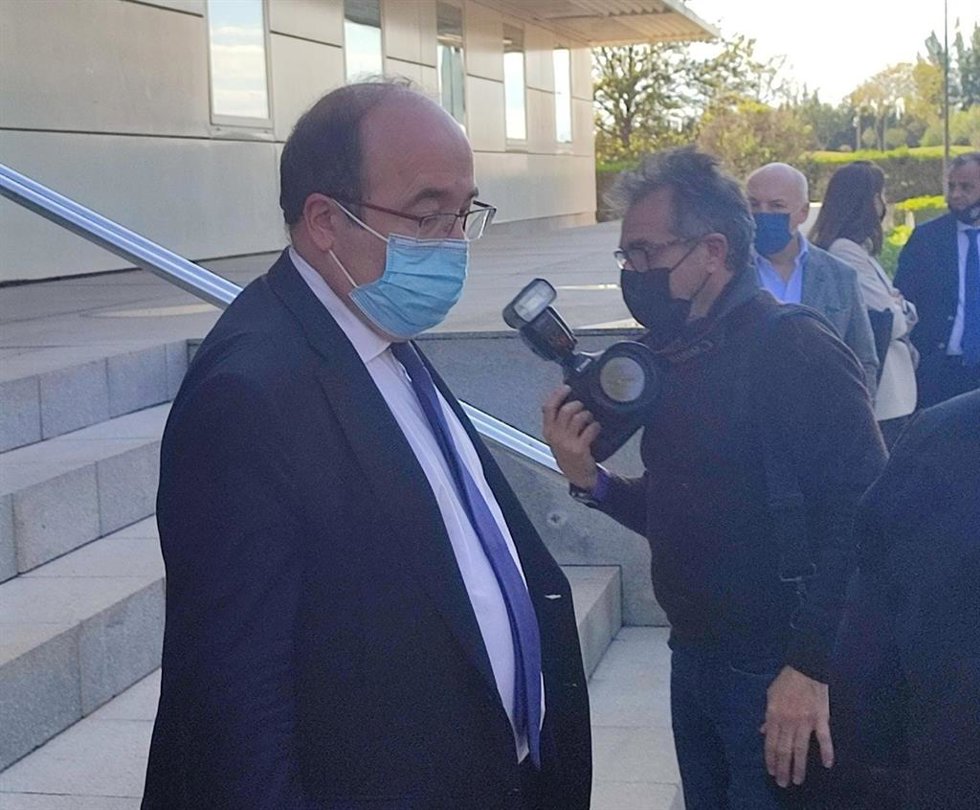 El ministro de Cultura y Deportes, Miquel Iceta