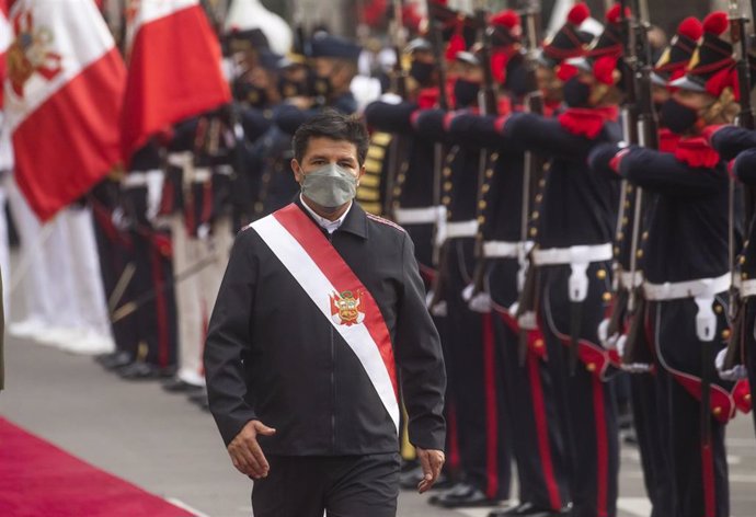 El presidente peruano, Pedro Castillo.