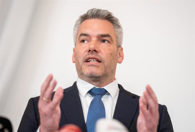 El canciller de Austria, Karl Nehammer