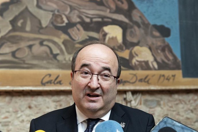 El ministro de Cultura y Deporte, Miquel Iceta, en una foto de archivo.