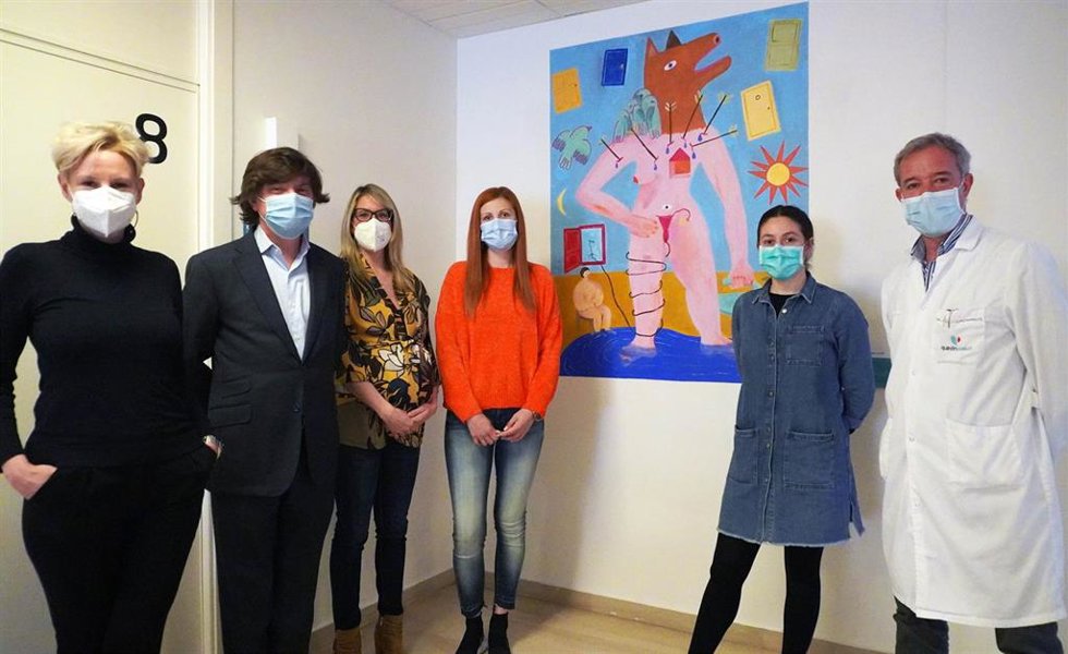 Quirónsalud Zaragoza impulsado, en colaboración con Believe in Art, el nuevo proyecto colaborativo 'Latidos con Arte'.