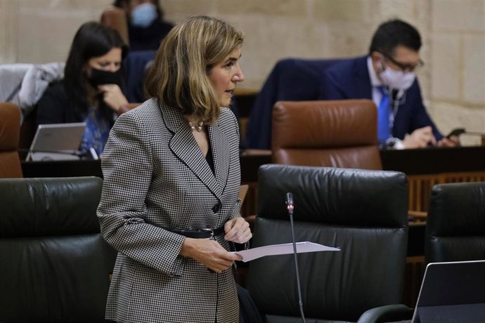 La consejera de Empleo, Formación y Trabajo Autónomo, Rocío Blanco