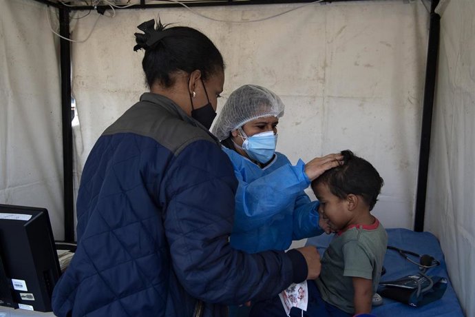 Archivo - Jornadas de salud organizadas en el marco del Proyecto de Fortalecimiento de  Atención a la salud de la población migrante y de acogida. Soacha (Colombia)