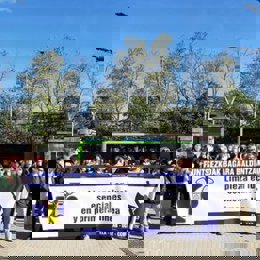 Trabajadoras subcontratas de la limpieza de Osakidetza