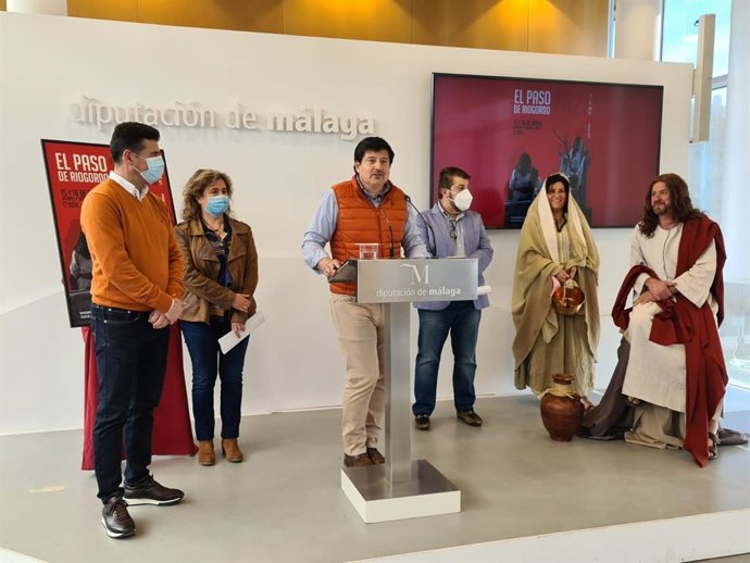 Presentación de El Paso de Riogordo, que volverá a celebrarse este año en la localidad malagueña