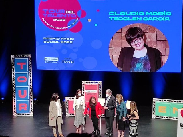 Claudia María Tecglen, premio Fundación Princesa de Girona Social 2022