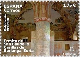 Correos emite hoy un sello dedicado a la ermita de San Baudelio de Berlanga .