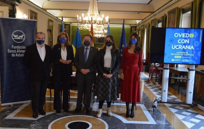 Campaña del Ayuntamiento con el Banco de Alimentos para la ayuda a refugiados ucranianos.