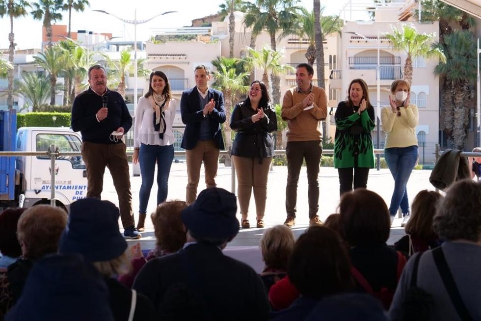 Acto de Diputación en Pulpí (Almería)