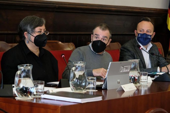 El vicepresidente y conseller de Transición Energética, Sectores Productivos y Memoria Democrática, Juan Pedro Yllanes.