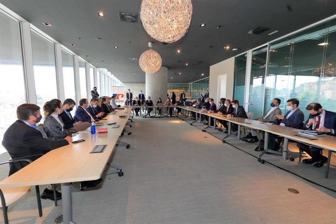 Encuentro de los clústeres mundiales que conforman la iniciativa de "transición de las agrupaciones industriales hacia las emisiones netas cero" organizado por World Economic Forum (WEF) en Euskadi.