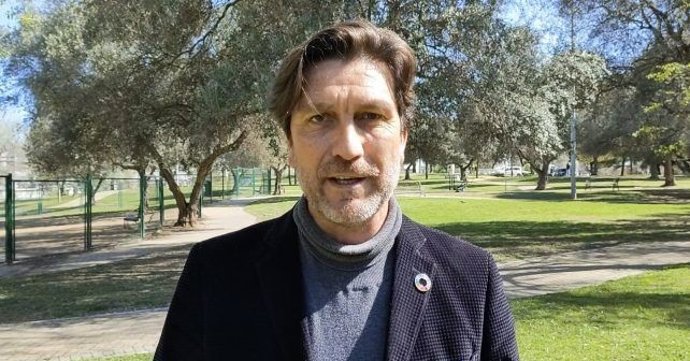 El portavoz de la Ejecutiva Provincial de PSOE de Huelva, Enrique Gaviño.