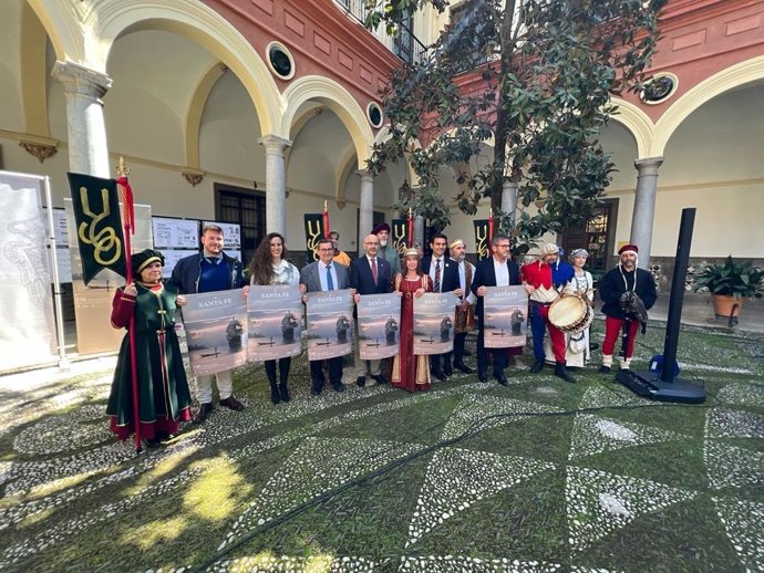 Presentación de la programación de la fiesta de las Capitulaciones de Santa Fe.