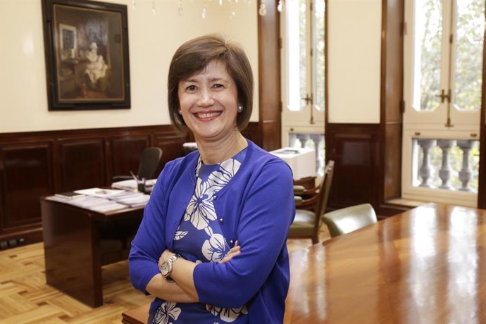 Archivo - La directora general de Supervisión del Banco de España, Mercedes Olano