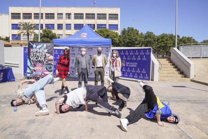 Presentación del festival de Hip Hop en Vícar (Almería)