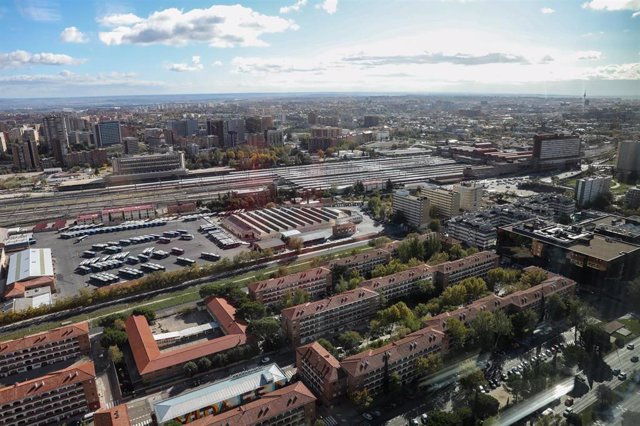 Archivo - Fotos de recurso del proyecto urbanistico Madrid Nuevo Norte. Madrid (España), a domingo 3 de noviembre de 2019