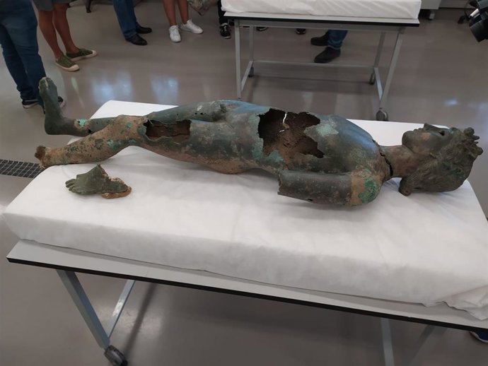 El Efebo Dionisíaco en el Arqueológico de Córdoba.